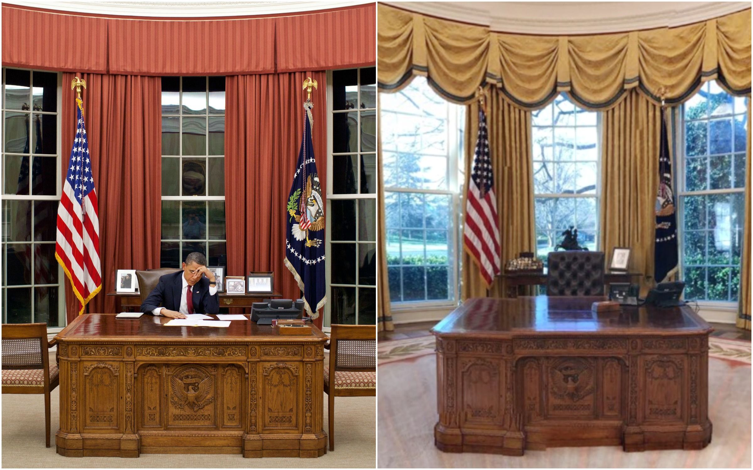 Oval Office Renovation - The White House Redesign
