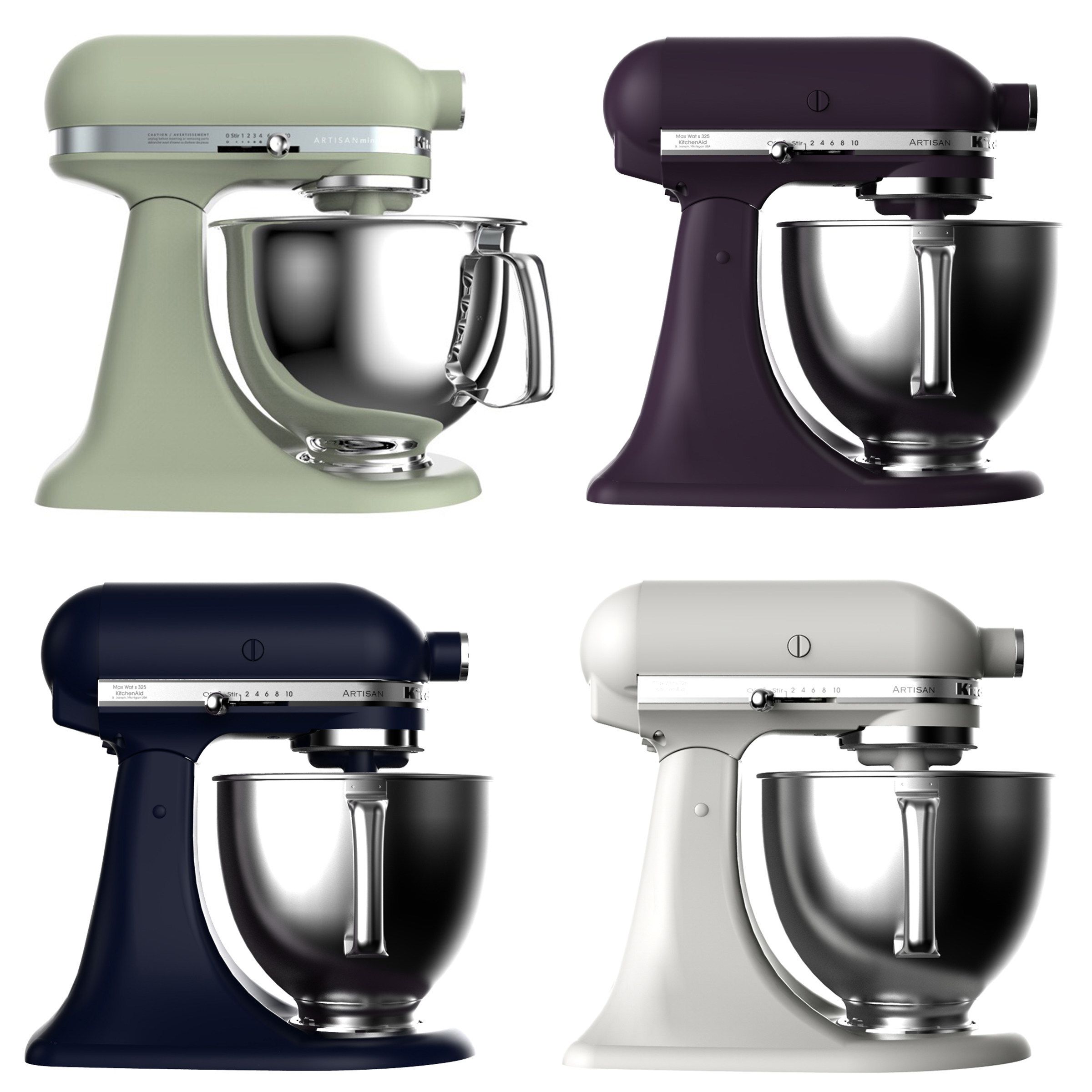 ildsted supplere køkken KitchenAid Reveals Four New Mixer Colors - New KitchenAid Colors