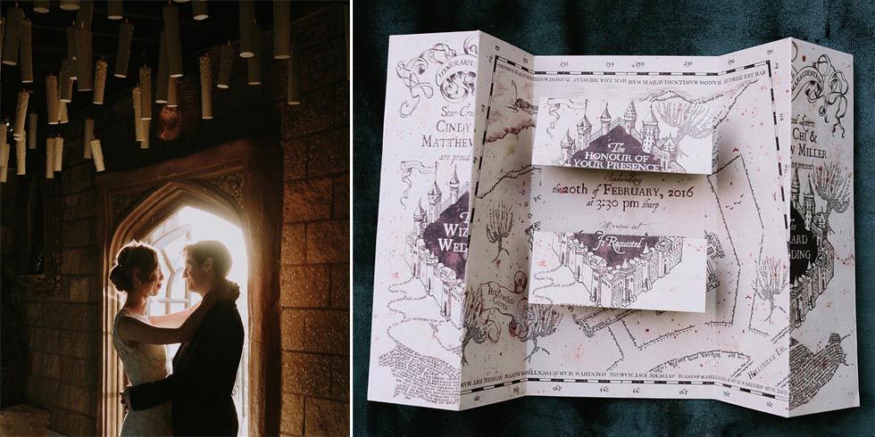 Magical & Moody Harry Potter Wedding Ideas