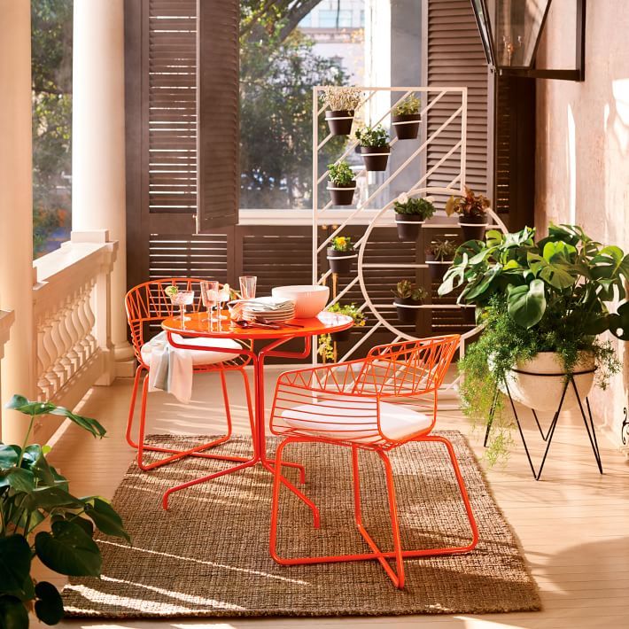 West elm deals patio dining set