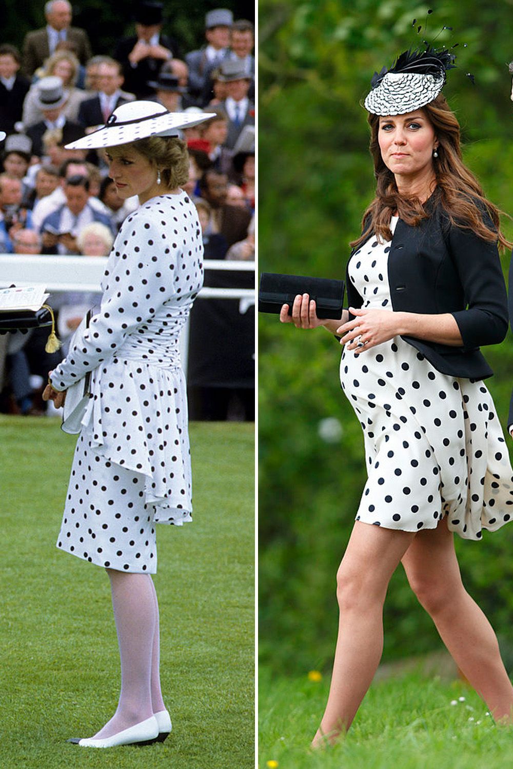 Royal ladies in polka dots! Kate Middleton, Princess Diana and more in the  striking print