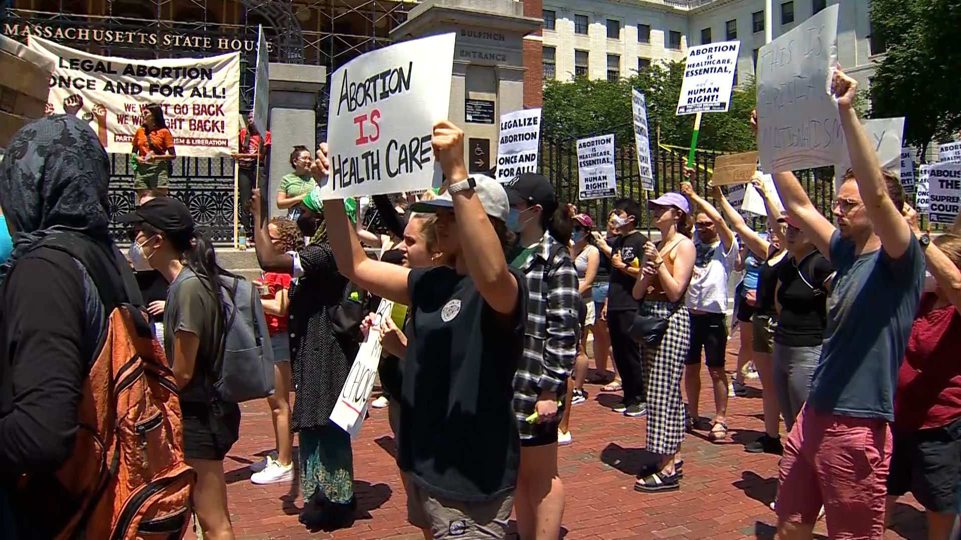 Rallies continue in Boston following Supreme Court's decision on abortion