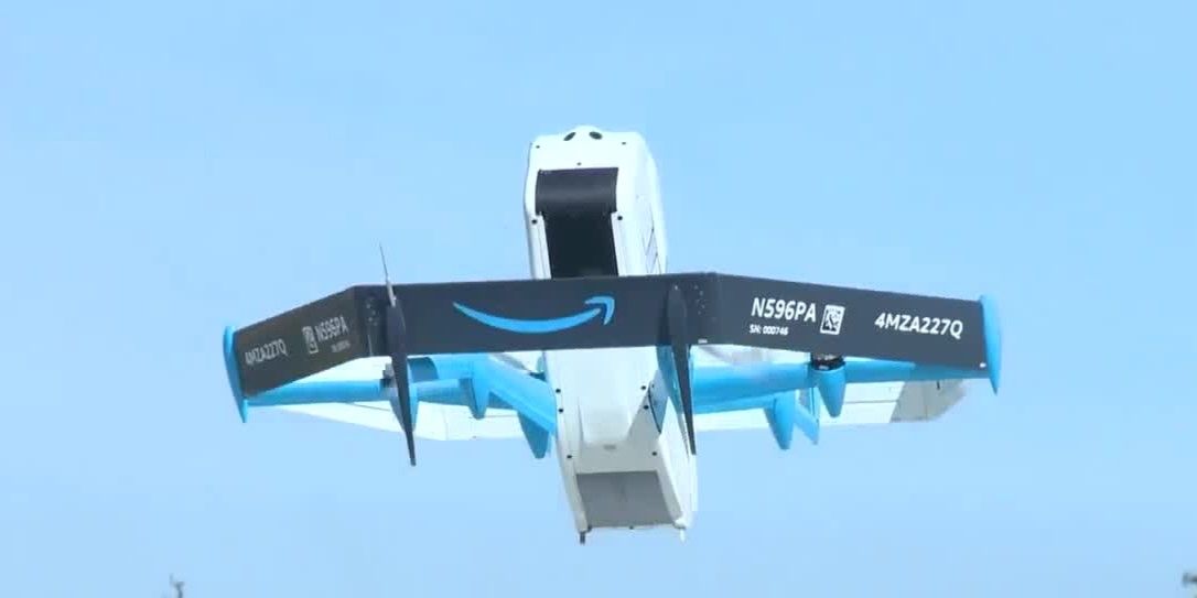 Amazon and hot sale drones