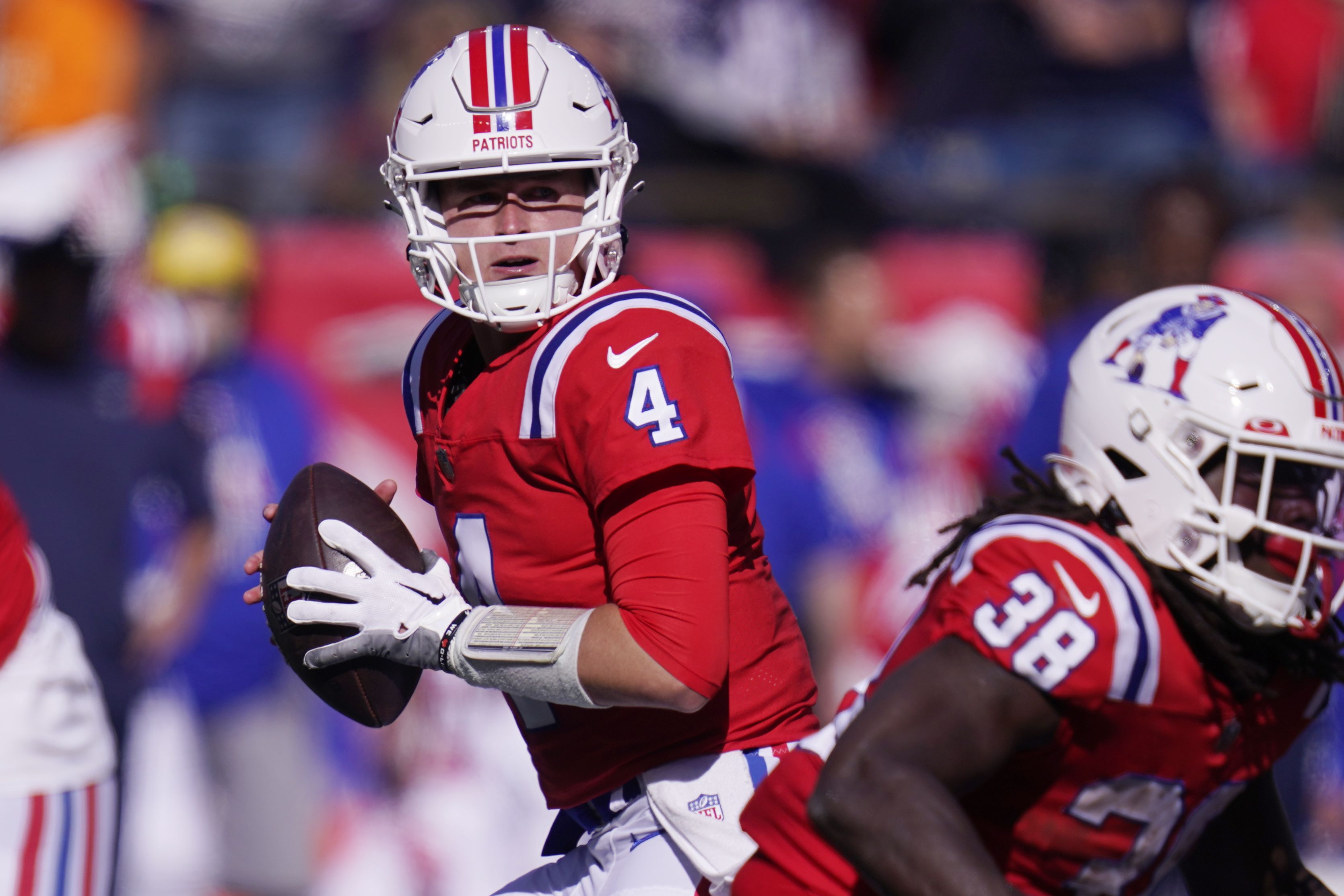 Legend of Patriots rookie QB Bailey Zappe grows