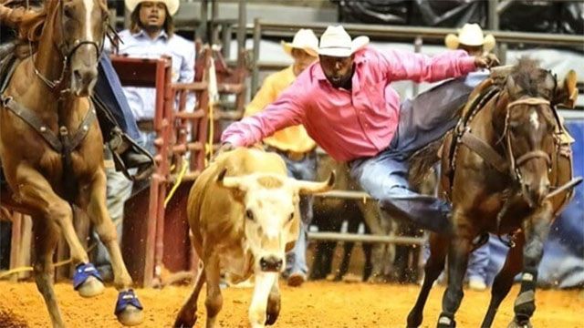 African American cowboys and cowgirls ride into the spotlight at annual  Jackson Black Rodeo - Mississippi Today