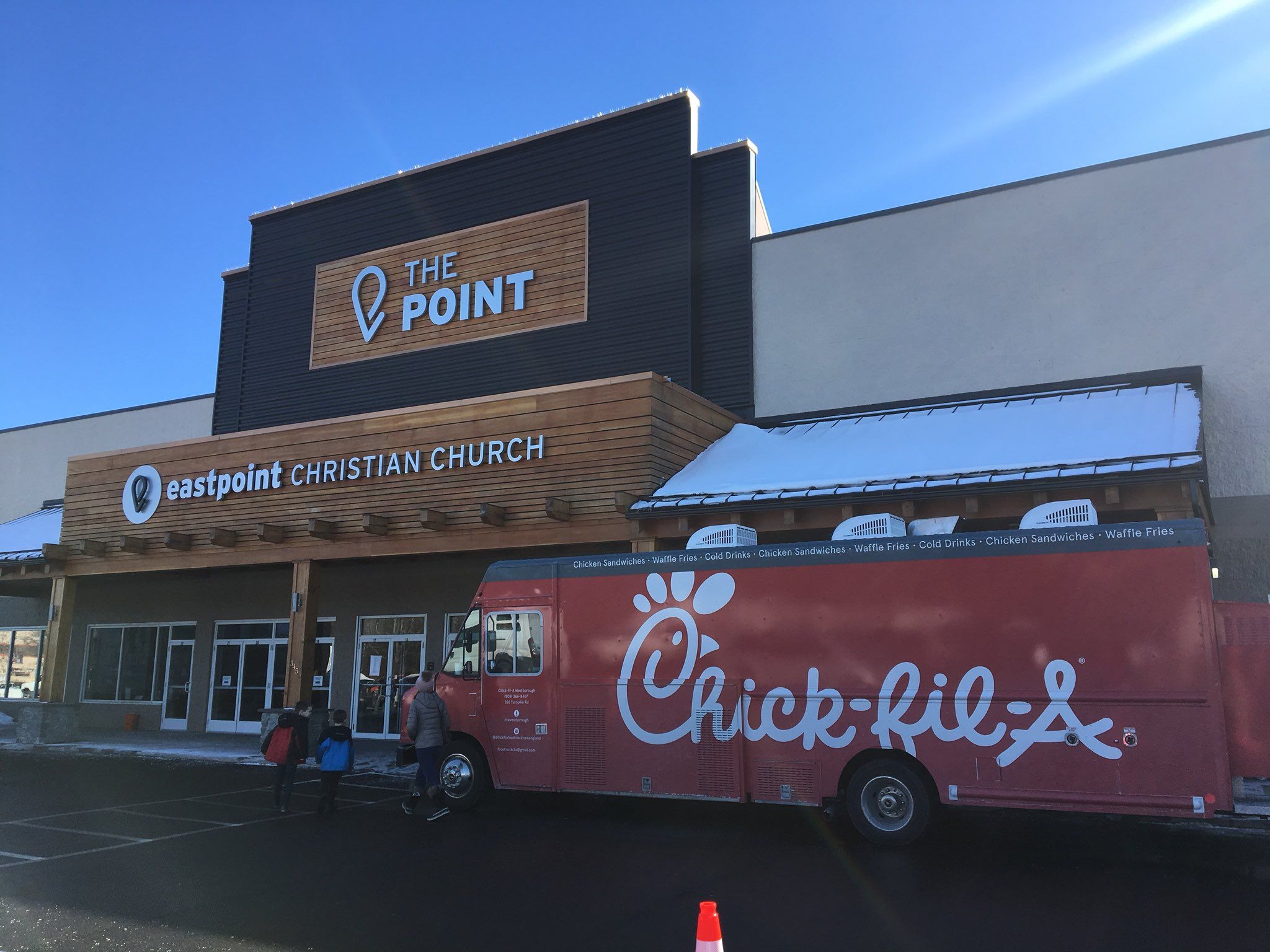 Chick Fil A Food Truck Makes Stop In Southern Maine