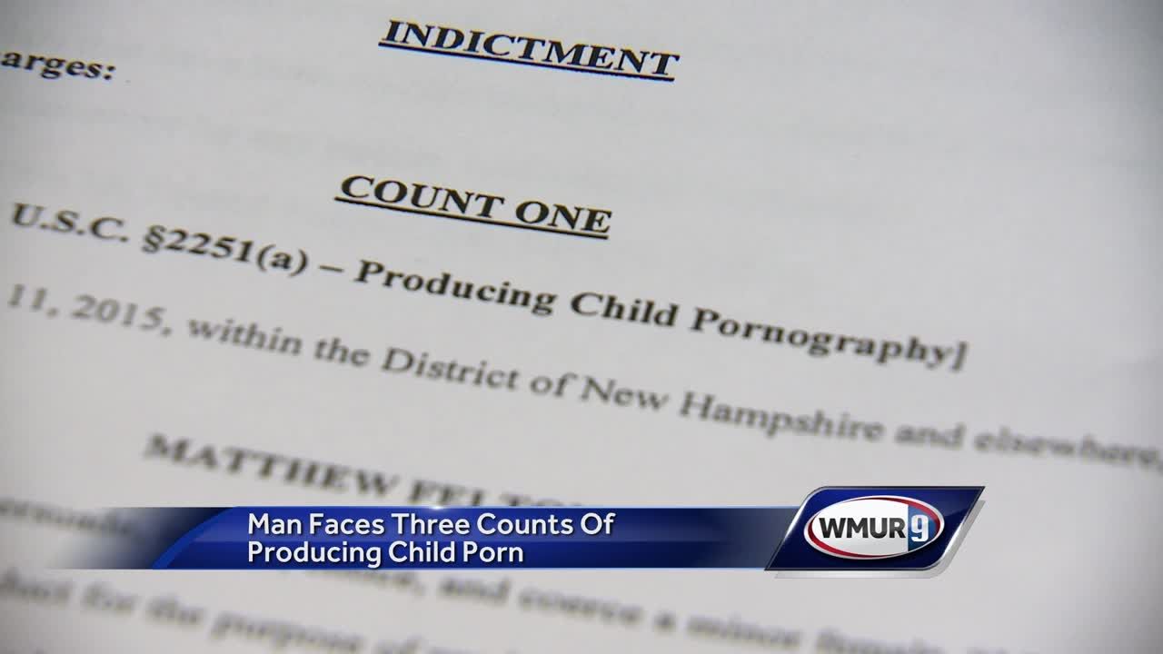 Somersworth man charged with 3 counts of child pornography