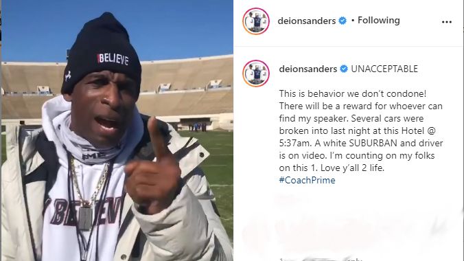 Deion Sanders Shocks the College Football World and Thirsty Thief: Burglar  Helps Himself to Beer, Lands in Jail for 8 WeeksIs This Anything? -  WISH-TV, Indianapolis News, Indiana Weather