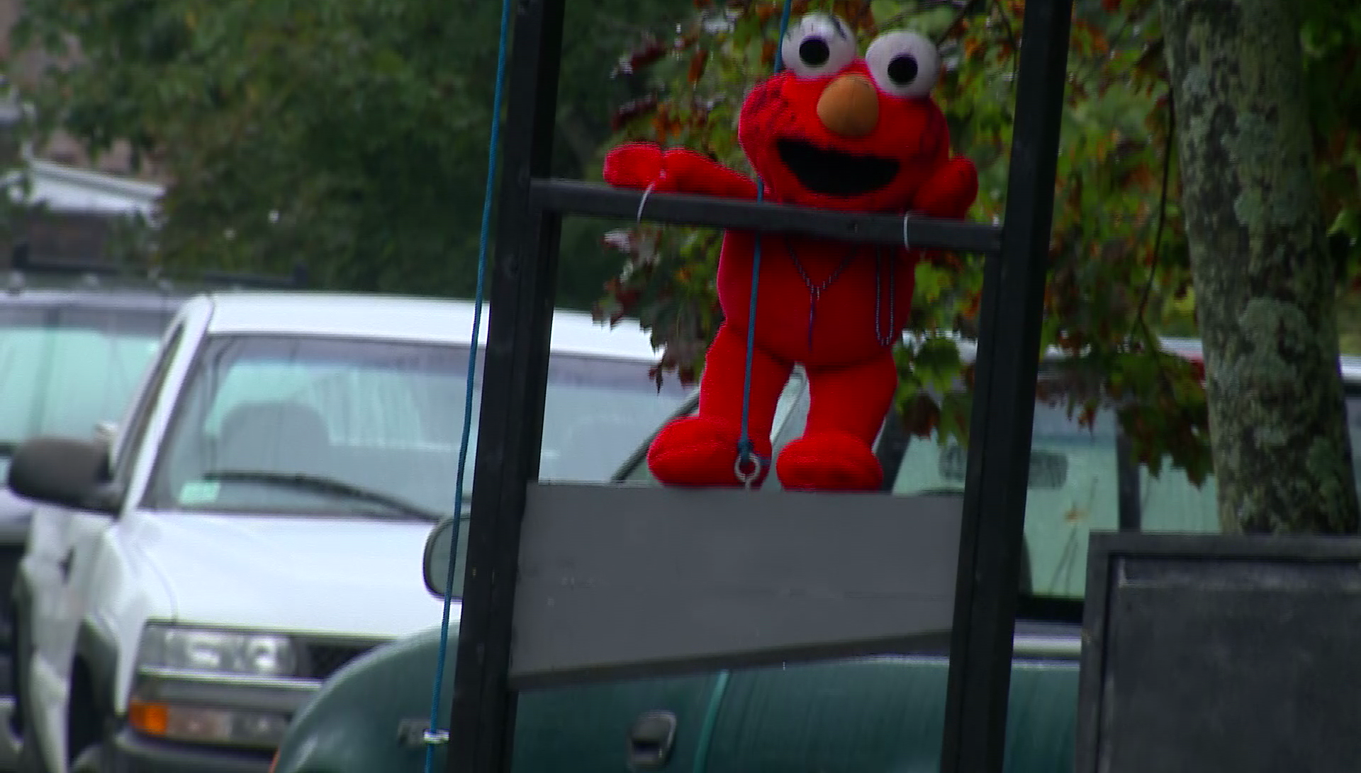 creepy elmo doll