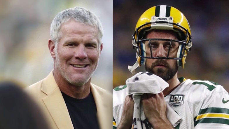 What Brett Favre Said About Aaron Rodgers' Future With Green Bay Packers