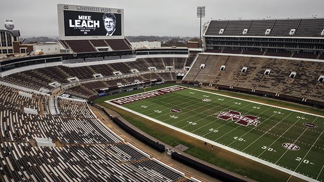 Mike Leach: Mississippi State head football coach has died at 61 from heart  condition complications