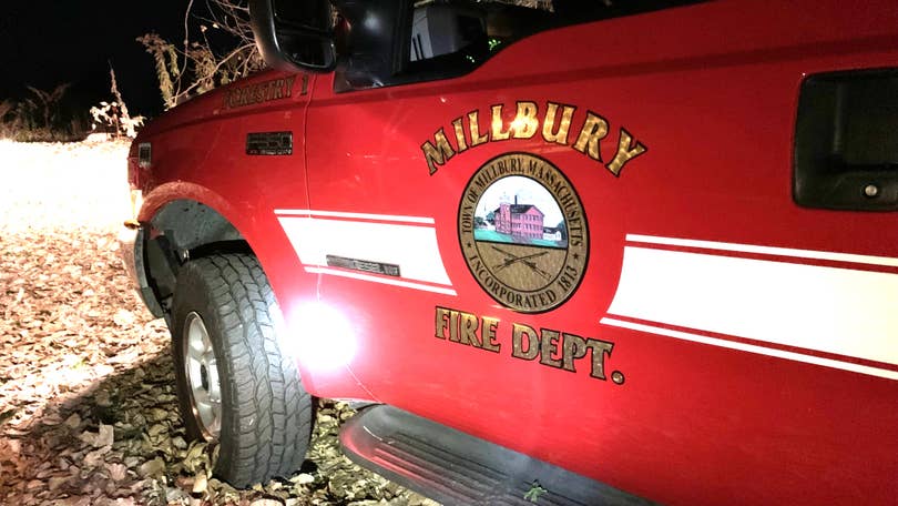 Woman dead following brush fire in Millbury, Massachusetts