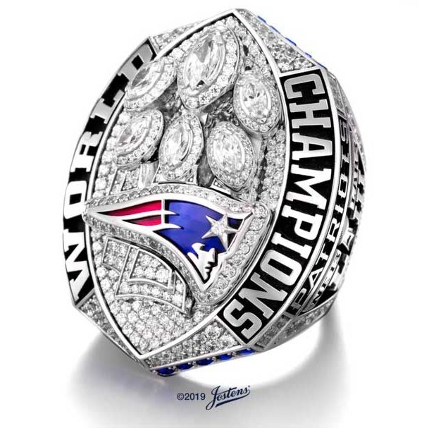 Here's No. 6! First look at New England Patriots' 6th Super Bowl ring
