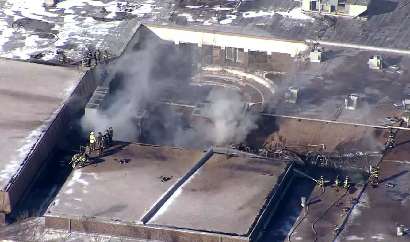 Old Smith Hale Middle School catches fire 3 different agencies