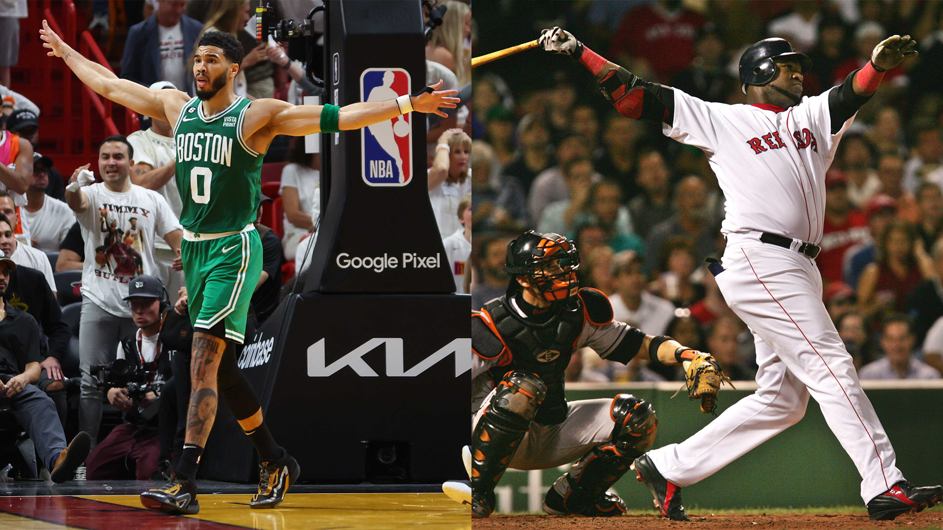 Parallels between 2023 Boston Celtics, 2004 Red Sox