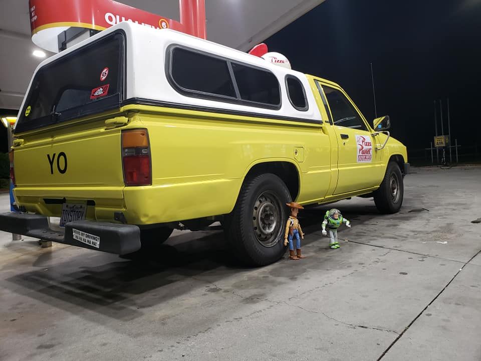 toy story yellow truck