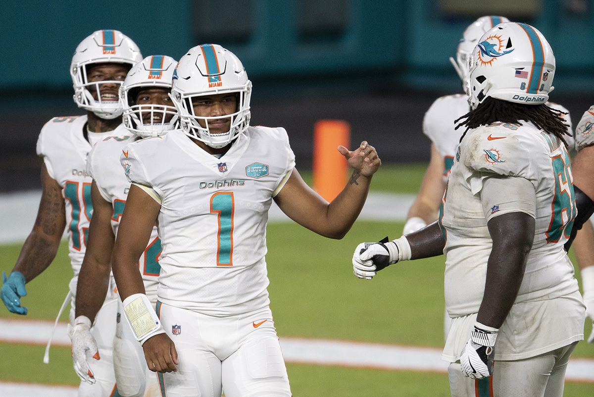 Alabama Football: Tua goes perfect in NFL debut for Miami Dolphins