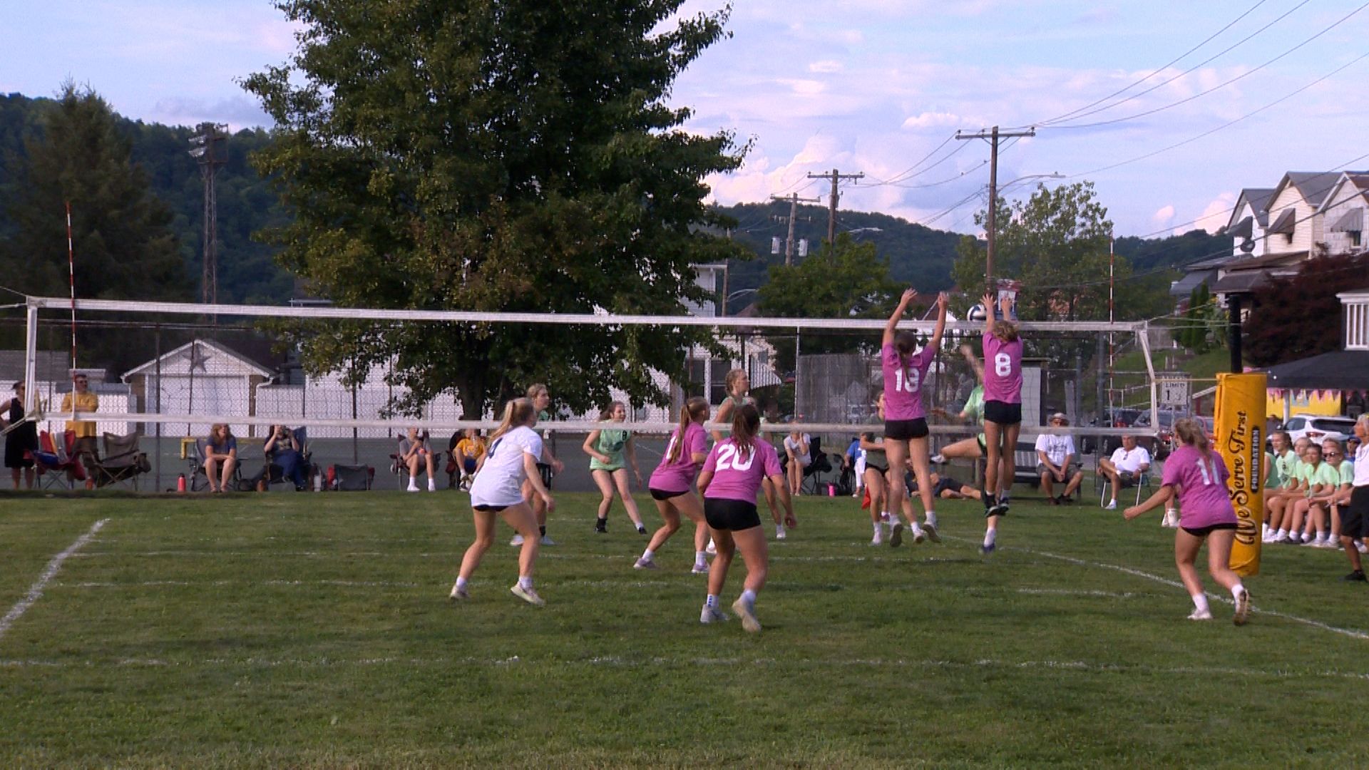 Pack the Park volleyball in Vandergrift photo