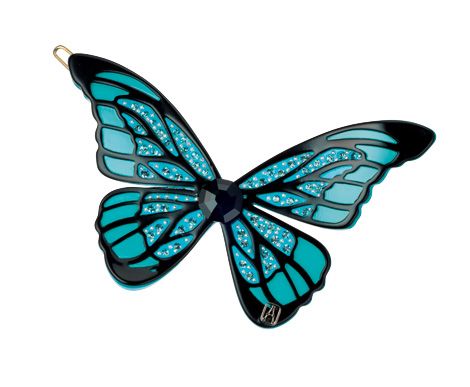 アレクサンドル ドゥ パリの蝶のヘアピン