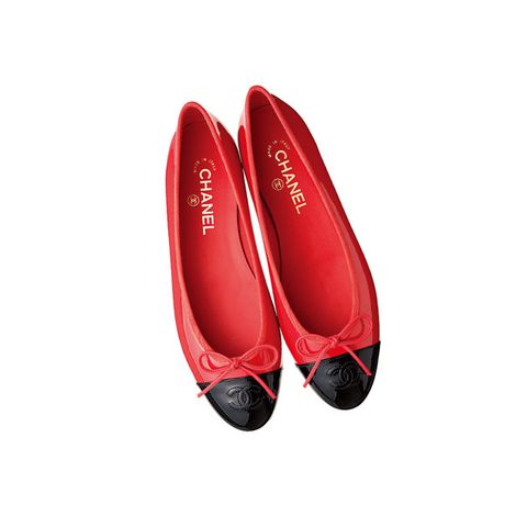 Footwear, Red, Shoe, Ballet flat, Court shoe, 