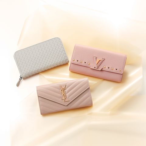 Wallet, Pink, Rectangle, Fashion accessory, Coin purse, Beige, 
