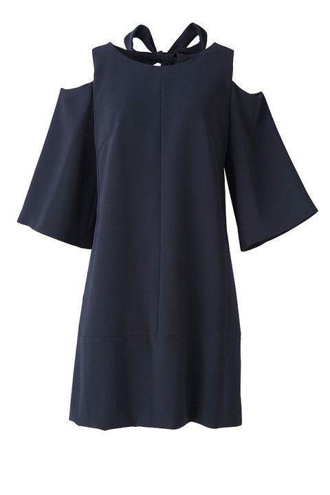 Sleeve, Collar, Textile, Formal wear, Electric blue, Neck, Black, Grey, Costume, Clothes hanger, 