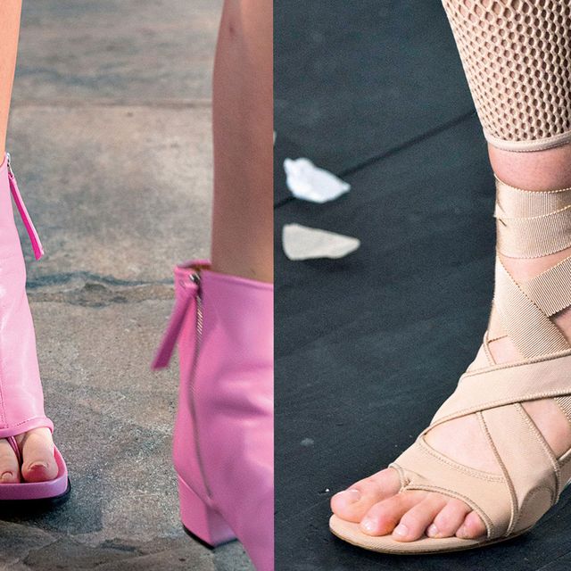 Footwear, Pink, Shoe, Ankle, Sandal, Leg, Fashion, Toe, Street fashion, Foot, 