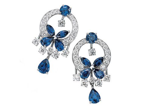 Jewellery, Body jewelry, Blue, Fashion accessory, Earrings, Aqua, Gemstone, Sapphire, Turquoise, Diamond, 
