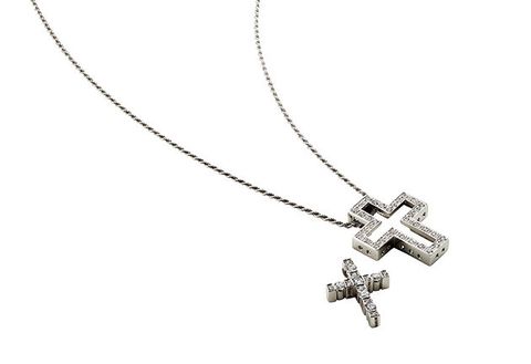 Pendant, Jewellery, Fashion accessory, Necklace, Locket, Chain, Cross, Body jewelry, Symbol, Silver, 