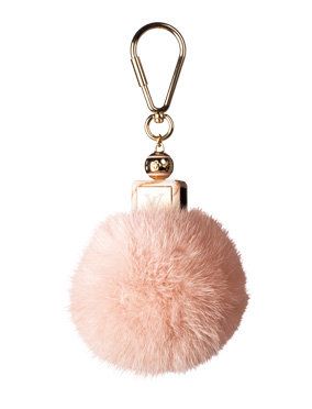Product, Earrings, Metal, Beige, Keychain, Fur, Circle, Natural material, Silver, Body jewelry, 