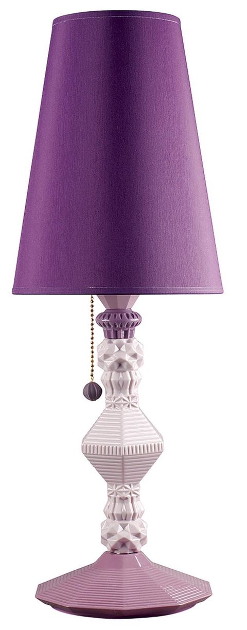 Purple, Violet, Lampshade, Magenta, Pink, Lighting accessory, Lamp, Lavender, Tints and shades, Costume accessory, 