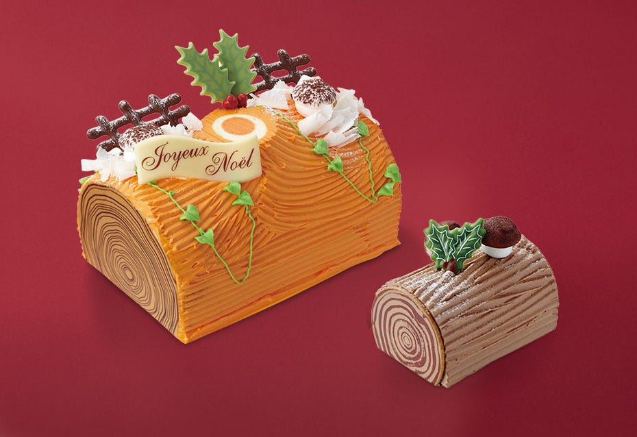 最愛パティスリーのクリスマスケーキ 12月9日の手みやげ ルコント ブッシュ ド ノエル グランマルニエ