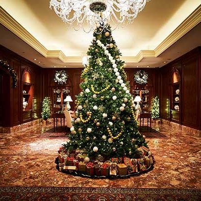 ホテルの豪華なクリスマスツリー 19 後編