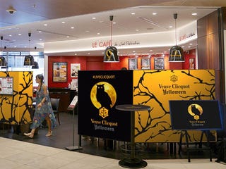 ジョエル ロブション ヴーヴ クリコ のハロウィンフェア Yelloween 開催中