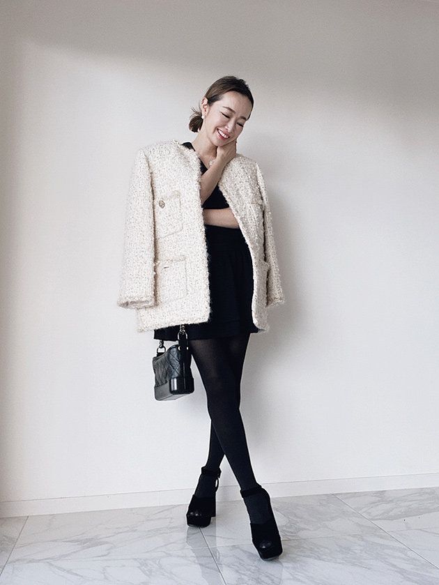 翁 安芸さんのファッションTIPS○ 永遠の名品！CHANELのツイード