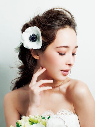 ナチュラルな軽やかさがポイント 最旬おしゃれ花嫁ヘア