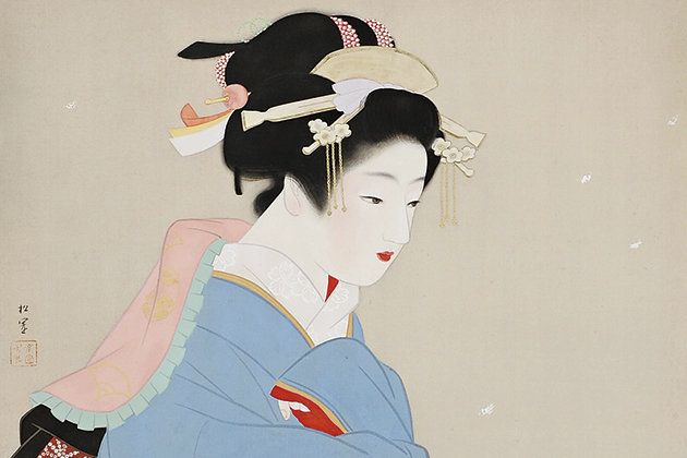 私の王道美人】上村松園さんの日本画と木村孝先生の著作