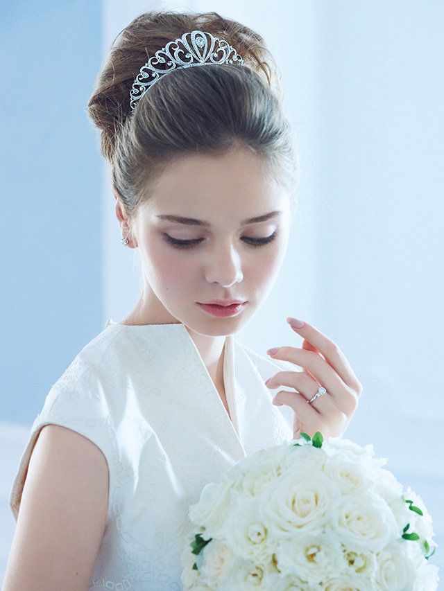 超美品 ♡ tamara ♡ ボタニカルモチーフのティアラ【TTH-041】 ボタニカルモチーフのティアラ【TTH-041】 | tamara