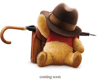 哀愁たっぷり 実写版ディズニー映画 くまのプーさん の予告編が解禁