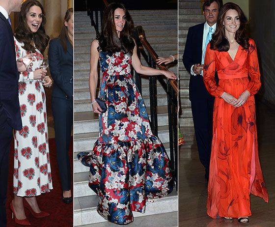 キャサリン妃 春を感じさせるフローラルSTYLE