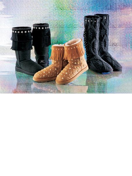 【最安値挑戦】 ジミー チュウ×UGG Australiaのコラボブーツ 靴