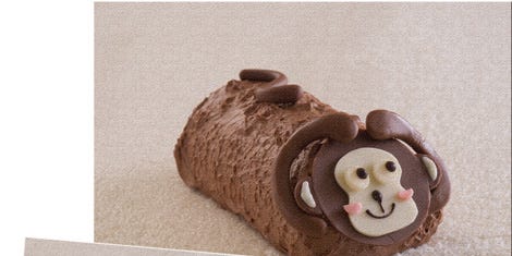 キュートなお猿さんケーキで 新年はウキウッキー キュートなお猿さんケーキで 新年はウキウッキー