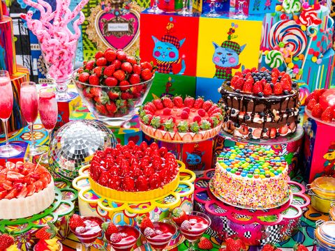 Birthday party, Sweetness, Food, Confectionery, Fruit, Snack, Dessert, 