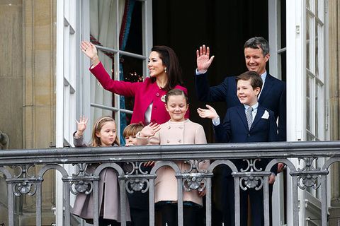 クリスチャン王子家族写真