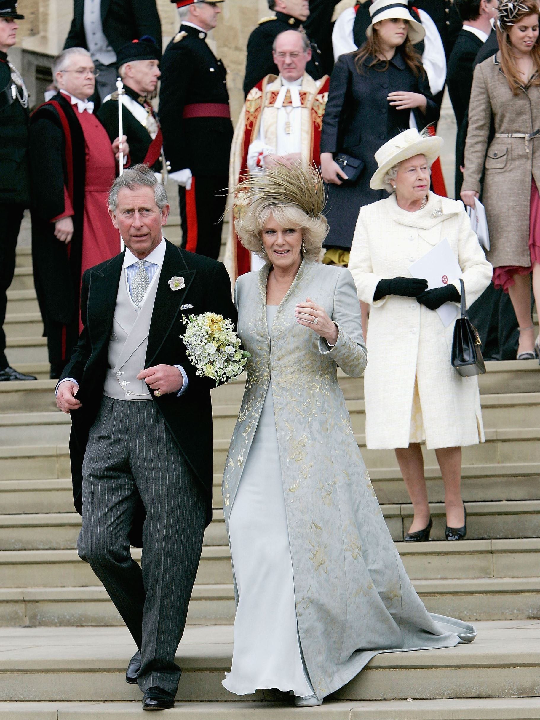 祝 結婚記念日 チャールズ皇太子とカミラ夫人のウィンザー城での結婚式