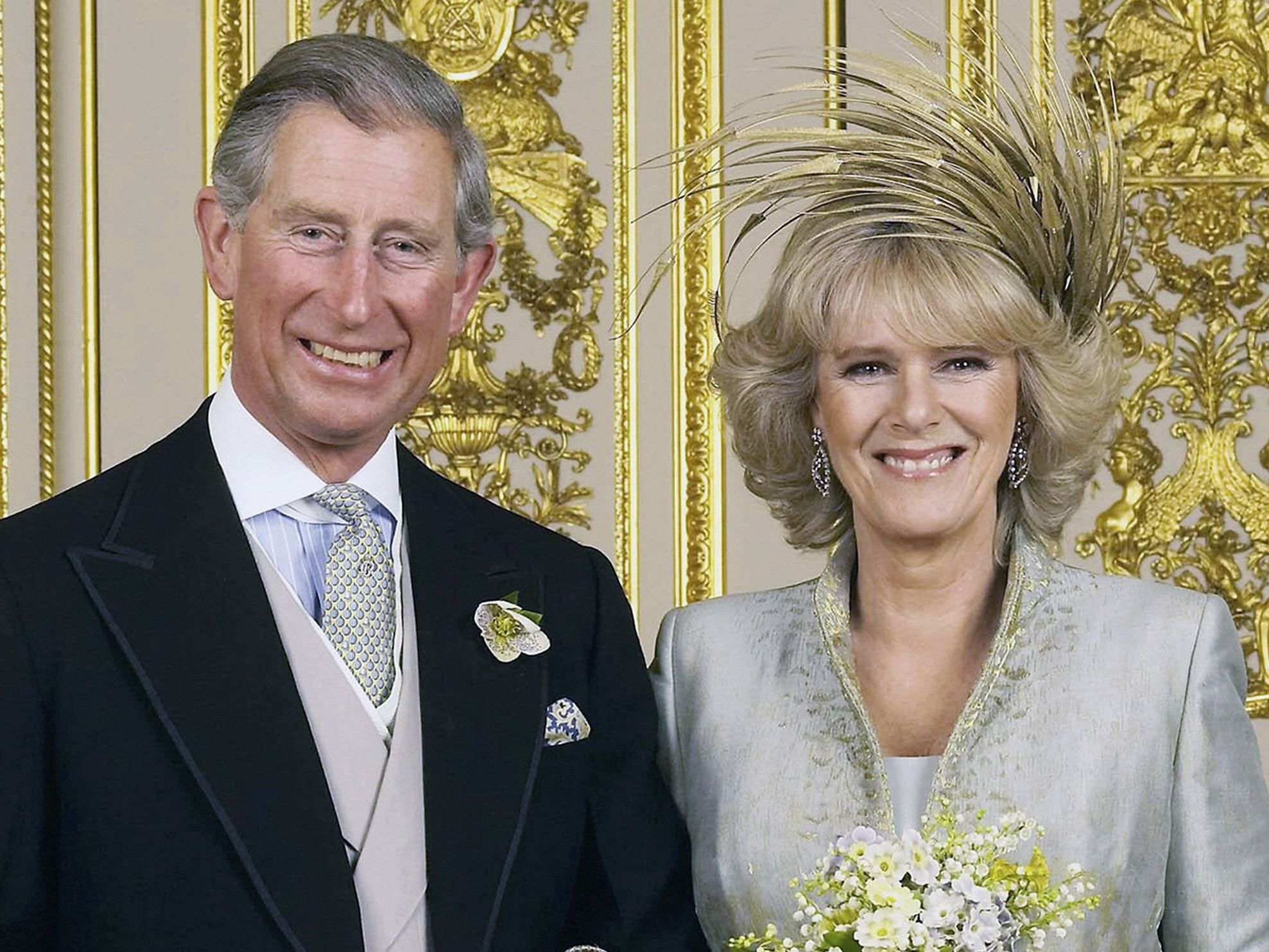祝 結婚記念日 チャールズ皇太子とカミラ夫人のウィンザー城での結婚式