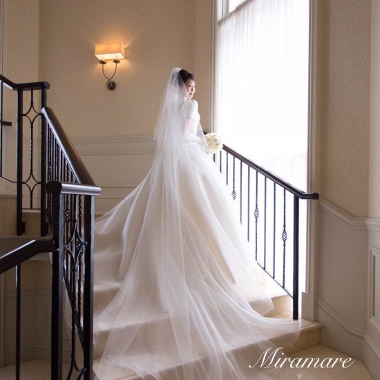 Wedding dress, Bride, Gown, Dress, Photograph, Bridal clothing, Clothing, Bridal party dress, Bridal accessory, Shoulder, 