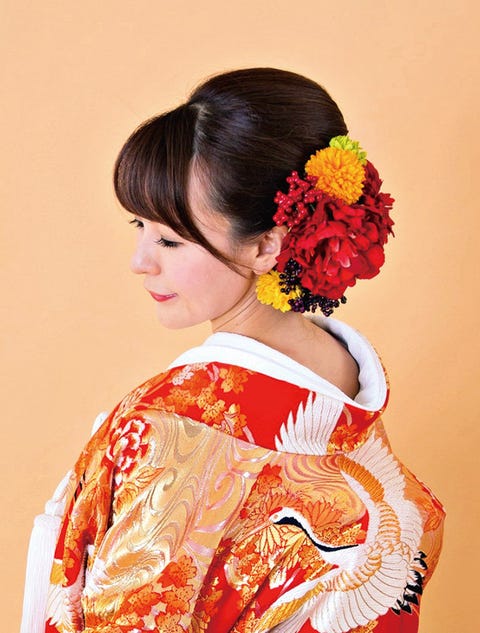 オフィシャルブライズの花嫁ヘア アルバム きものヘア編