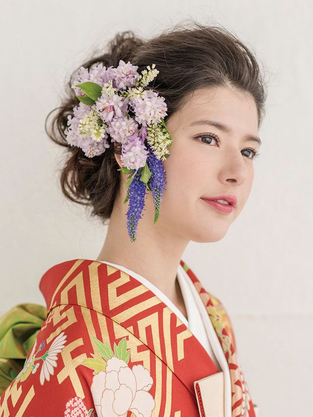 和の花嫁のための 華やかきものヘア最旬スタイル