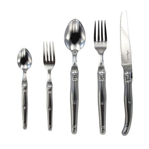 Cutlery, Fork, Tableware, Spoon, Household silver, Kitchen utensil, Table knife, Silver, Tool, Steel, 